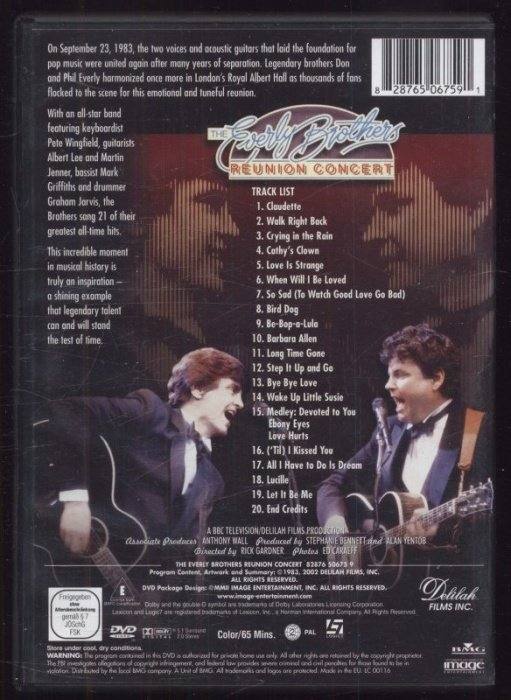 The Everly Brothers - Reunion Concert (DVD)