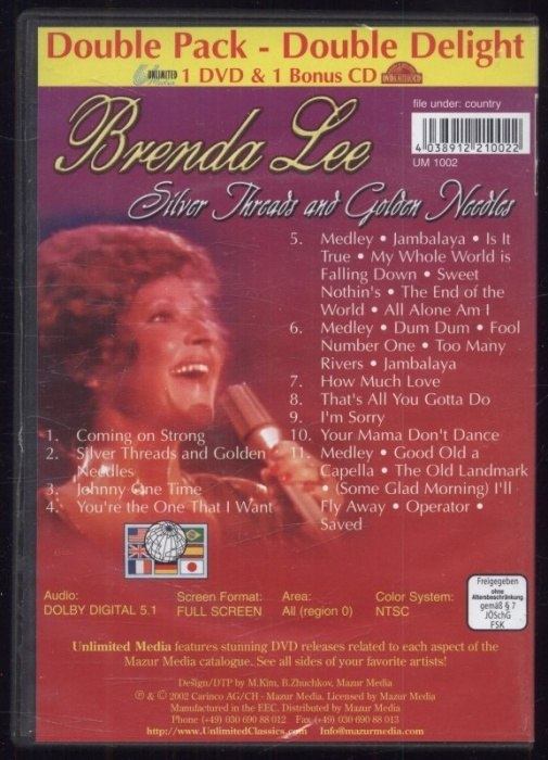 Brenda Lee - Silver Threads and Golden Needles (DVD)