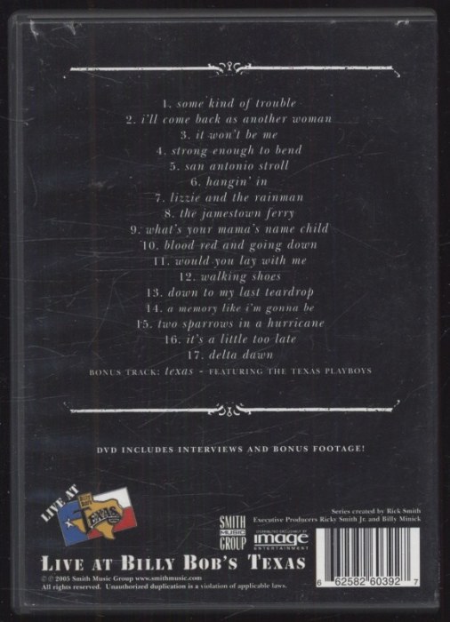 Tanya Tucker - Live At Billy Bob's Texas (DVD)