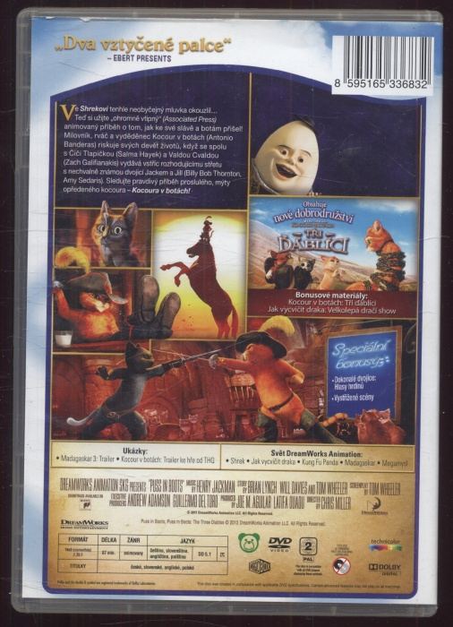 Kocour v botách (DVD)