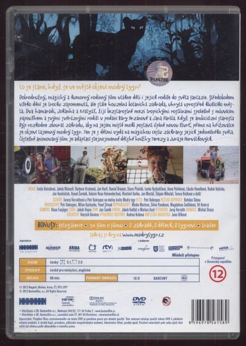 Modrý tygr (DVD)