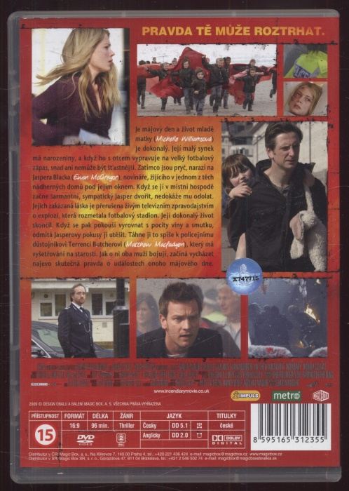 V plamenech (DVD)