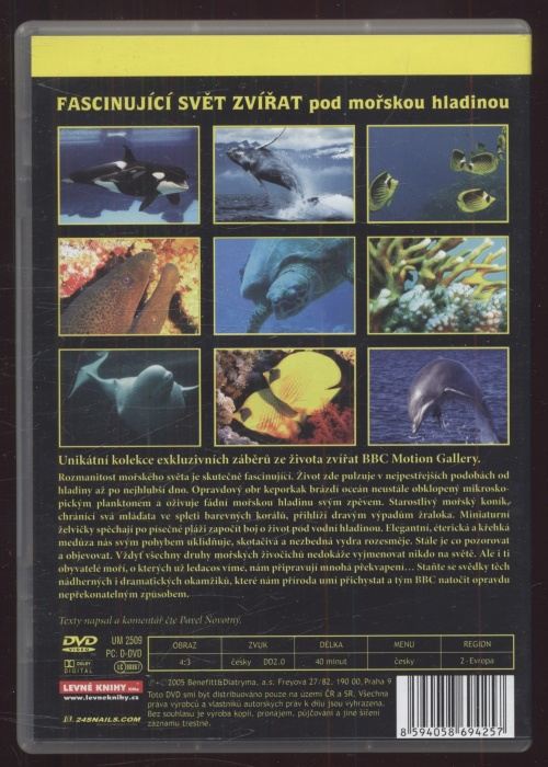 Fascinující svět zvířat: Pod mořskou hladinou (DVD)