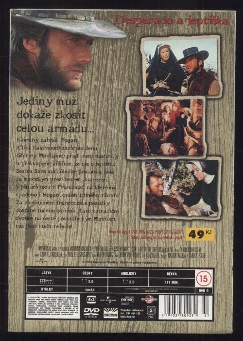 Dva mezci pro sestru sáru (DVD)
