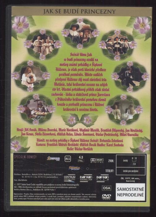 Jak se budí princezny (DVD)