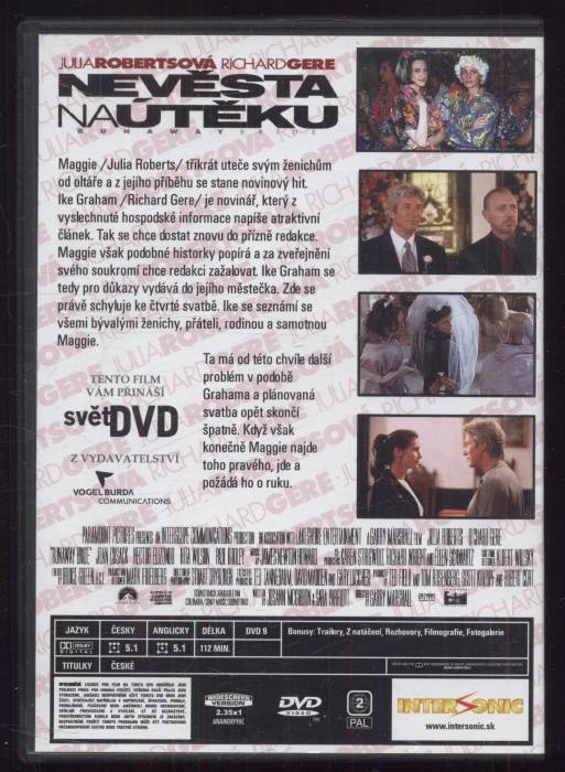 Nevěsta na útěku (DVD)
