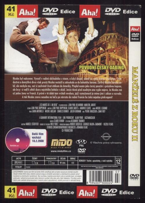 Manželé z roku II. (DVD)