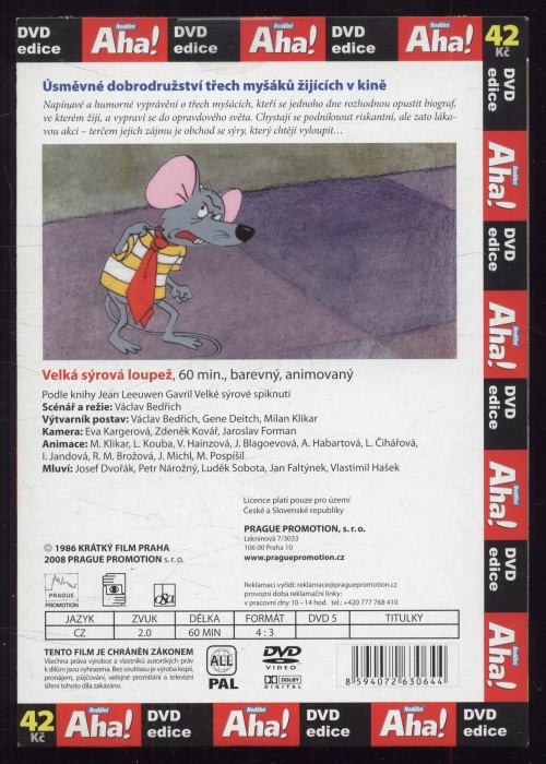 Velká sýrová loupež (DVD)