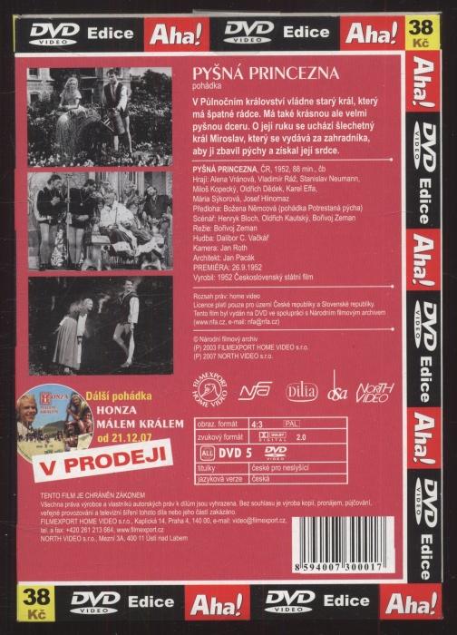 Pyšná princezna (DVD)