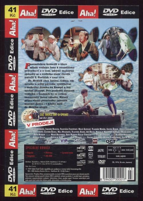 Jak utopit dr. Mráčka aneb Konec vodníků v Čechách (DVD)