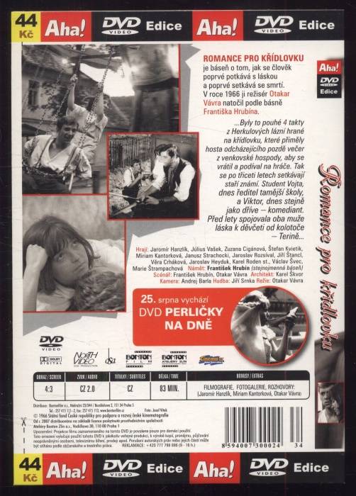 Romance pro křídlovku (DVD)