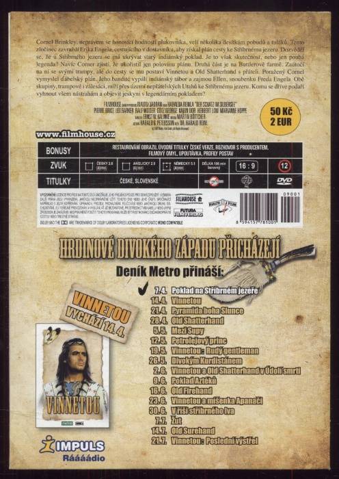 Poklad na Stříbrném jezeře (DVD)