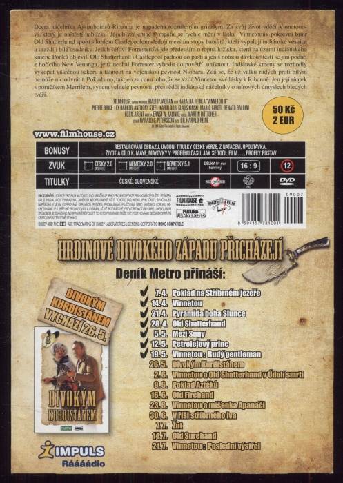 Vinnetou - Rudý gentleman (DVD)