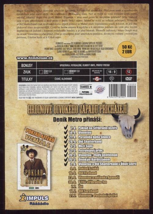 Vinnetou a Old Shatterhand v údolí smrti (DVD)