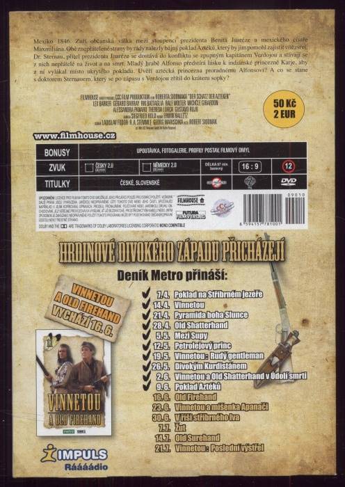 Poklad Aztéků (DVD)