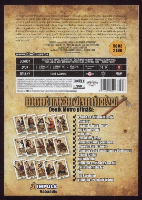 Vinnetou - Poslední výstřel (DVD)
