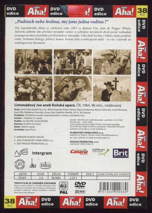 Limonádový Joe aneb Koňská opera (DVD)