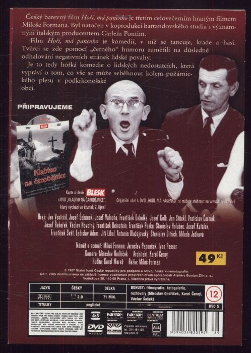 Hoří, má panenko (DVD)