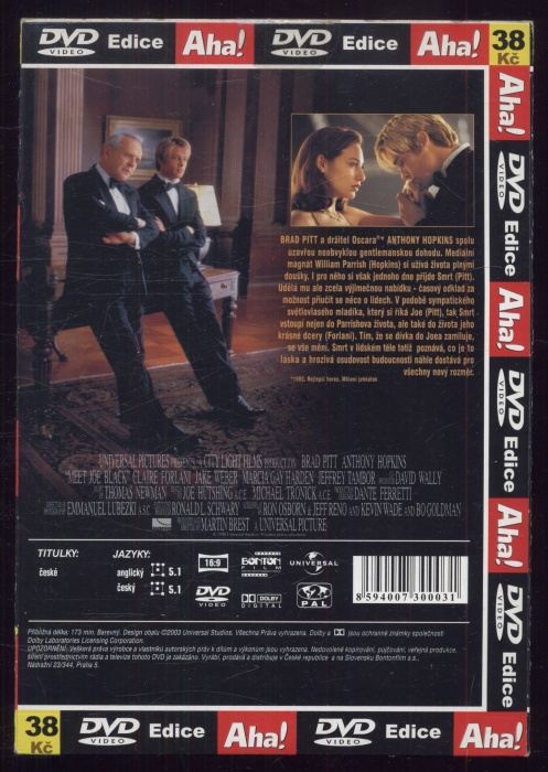 Seznamte se, Joe Black (DVD)