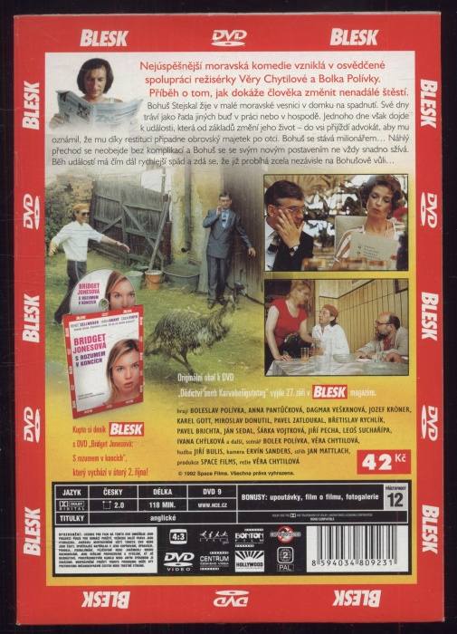 Dědictví aneb Kurvahošigutntág (DVD)