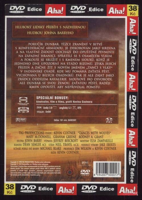 Tanec s vlky (DVD)