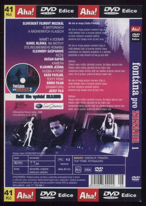 Fontána pro Zuzanu (DVD)