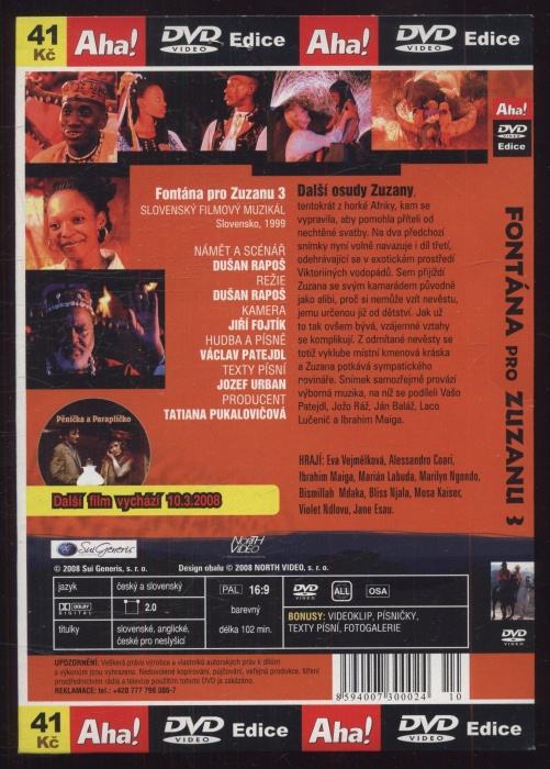Fontána pro Zuzanu 3 (DVD)