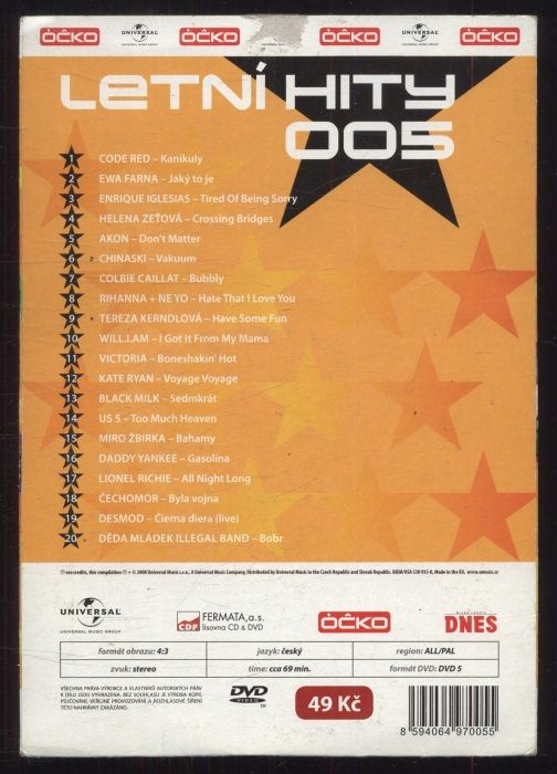 Various - Letní hity 005 (DVD)