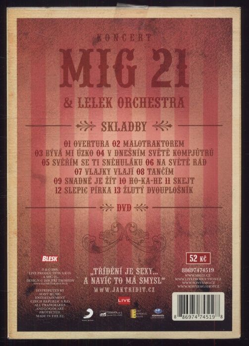 Mig 21 & Lelek Orchestra - Koncert Mig 21 & Lelek Orchestra (DVD)