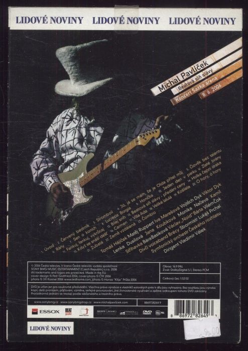 Michal Pavlíček - Beatová síň slávy (Koncert Sazka Arena 8.6.2006) (DVD)