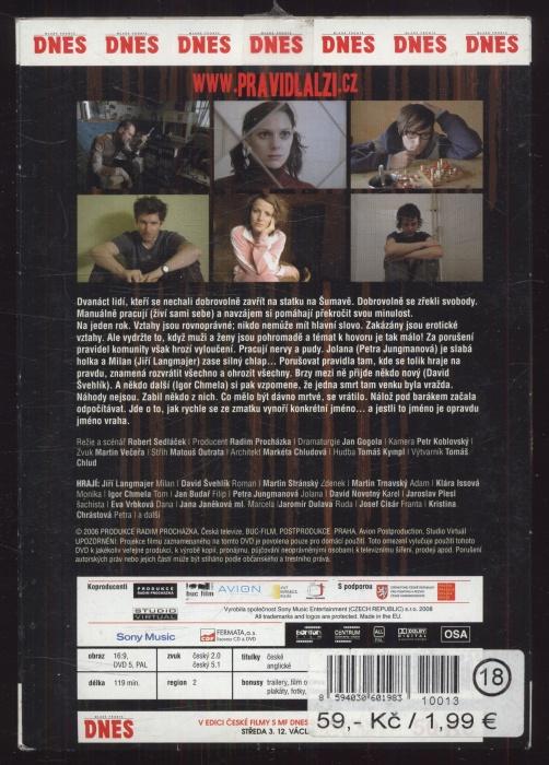 Pravidla lži (DVD)