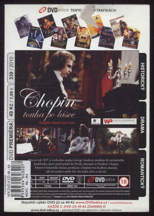 Chopin: Touha po lásce (DVD)