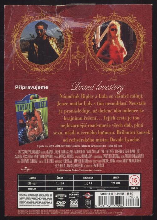 Zběsilost v srdci /Wild at Heart/ (DVD)