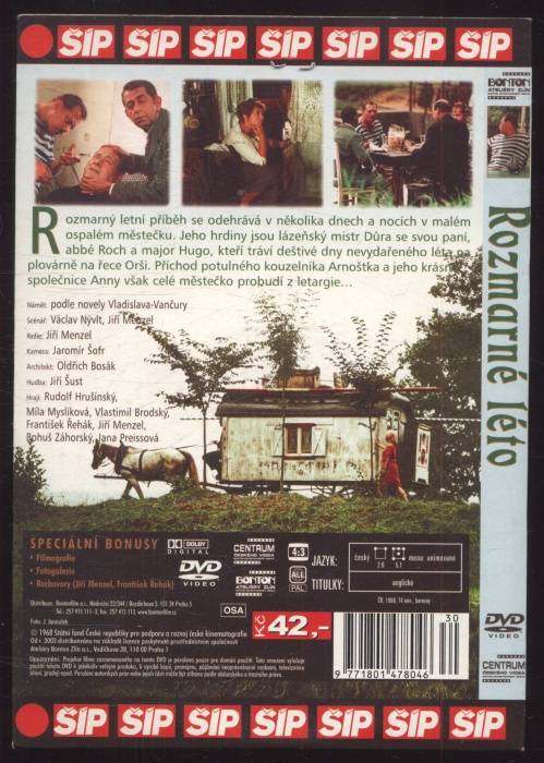 Rozmarné léto (DVD)