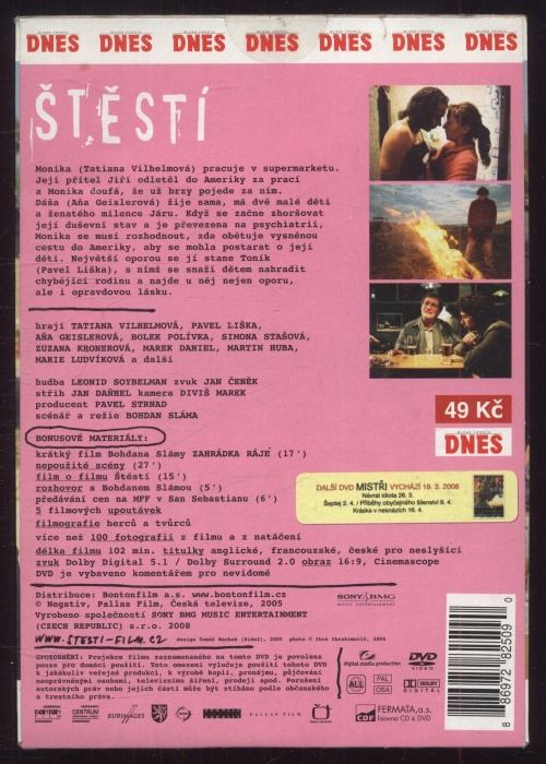 Štěstí (DVD)