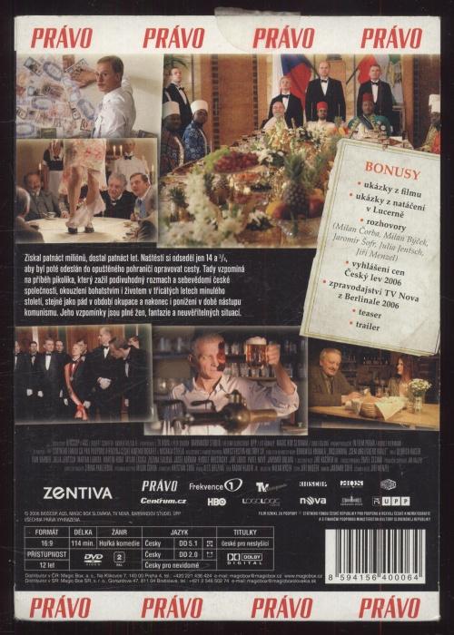 Obsluhoval jsem anglického krále (DVD)