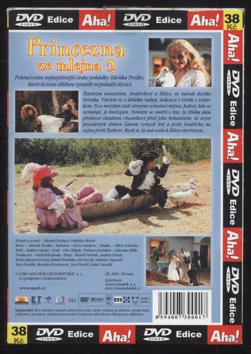 Princezna ze mlejna 2 (DVD)