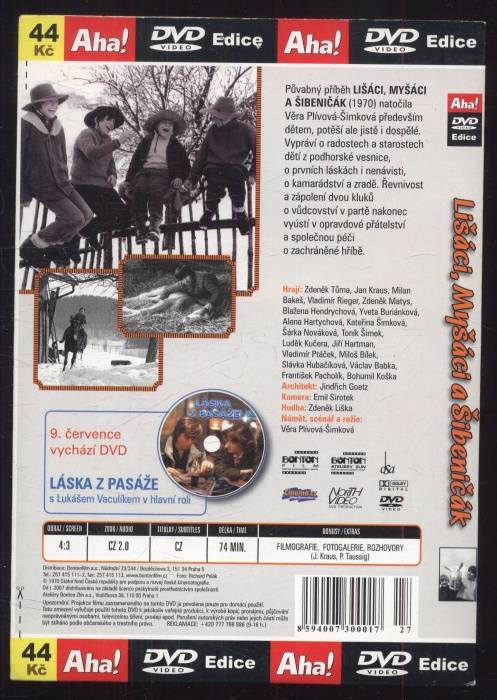 Lišáci, Myšáci a Šibeničák (DVD)