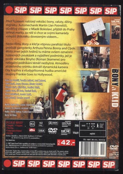 Bony a klid (DVD)