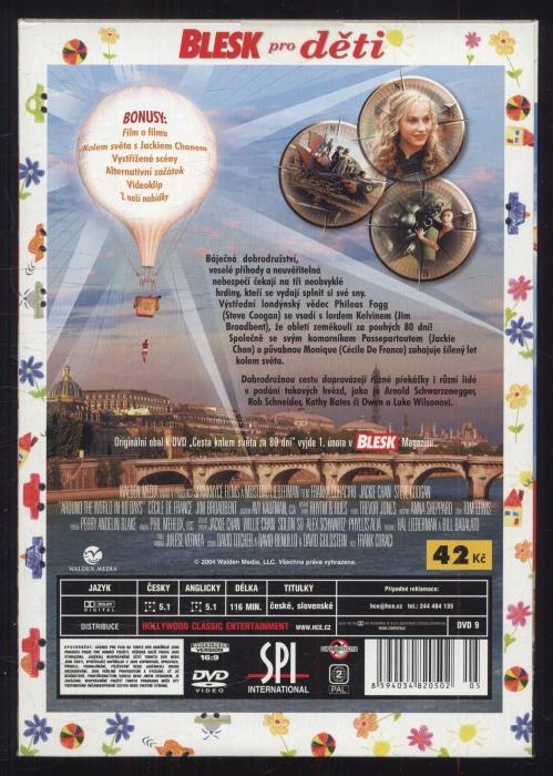 Cesta kolem světa za 80 dní (DVD)