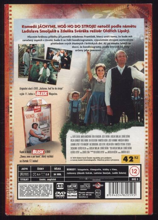 Jáchyme, hoď ho do stroje! (DVD)
