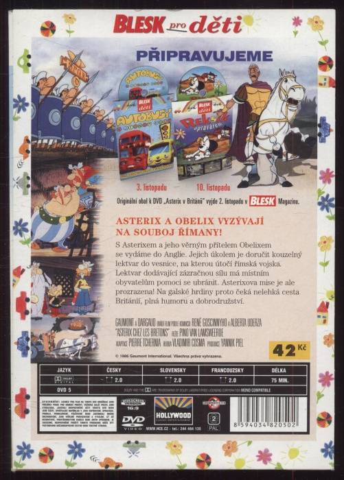 Asterix v Británii (DVD)