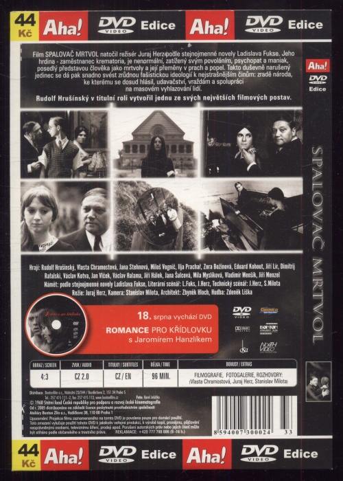 Spalovač mrtvol (DVD)