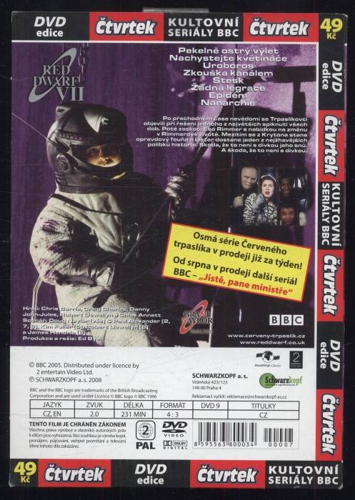 Červený trpaslík 7 (DVD)