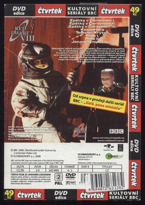 Červený trpaslík 8 (DVD)