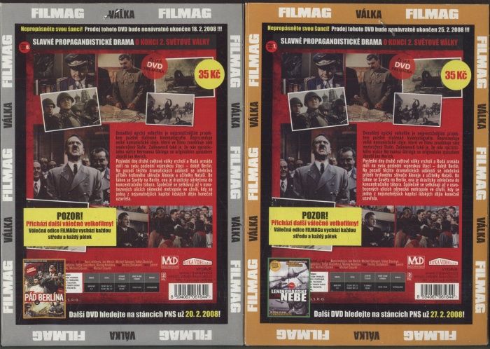 Pád Berlína 1. + 2. díl (2DVD)