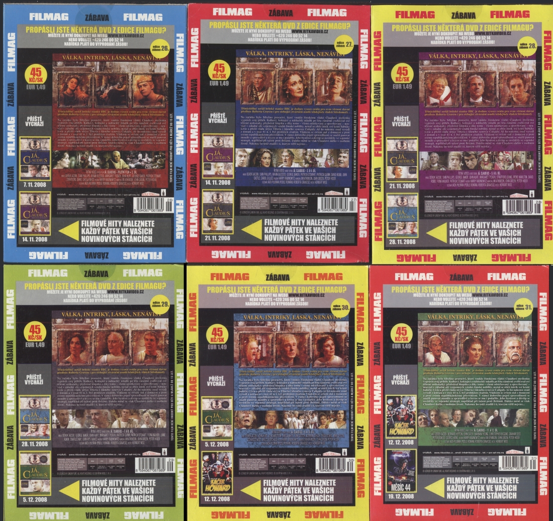 Já, Claudius 1.-12.díl (6DVD)