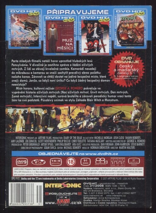 Deník mrtvých (DVD)