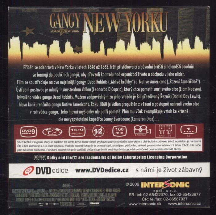 Gangy v New Yorku (DVD)