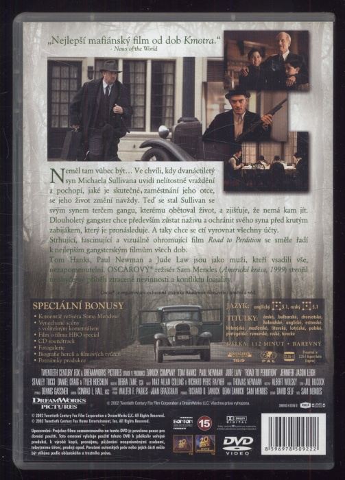 Cesta do zatracení /Road to Perdition/ (DVD)